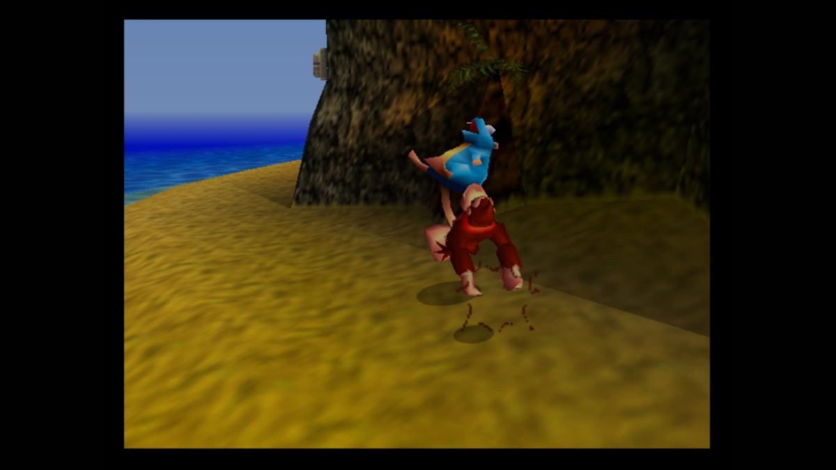 Donkey Kong 64 (Wii U) screenshot: Running around the Hub World, DK Island