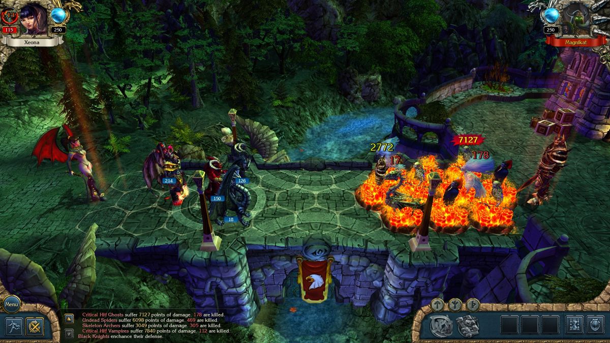 Screenshot of King's Bounty Warriors of the North (Windows, 2012) MobyGames