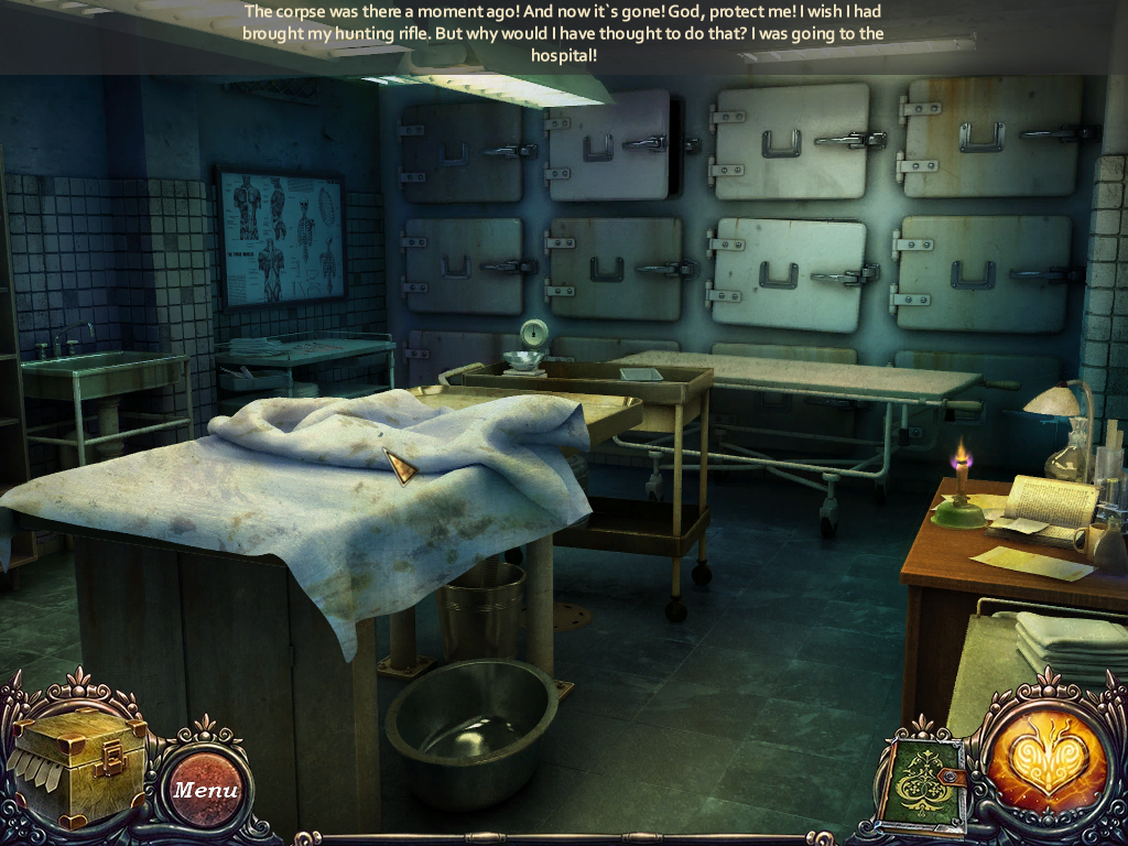 Vampire Saga: Break Out (Windows) screenshot: Hmm. Not as inanimate as most dead creatures, I see.