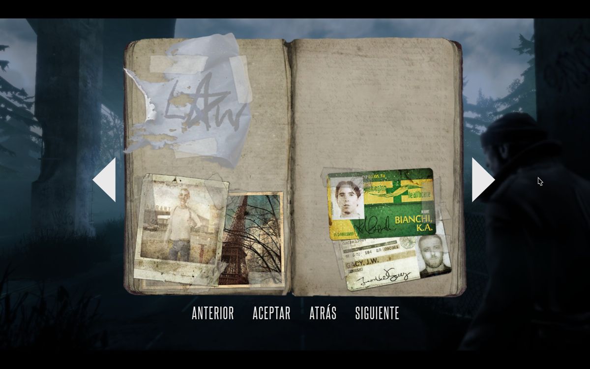 Deadlight (Windows) screenshot: The collection of collective items.