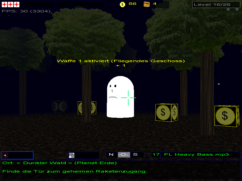 Ghost World 3D (Windows) screenshot: Main Screenshot