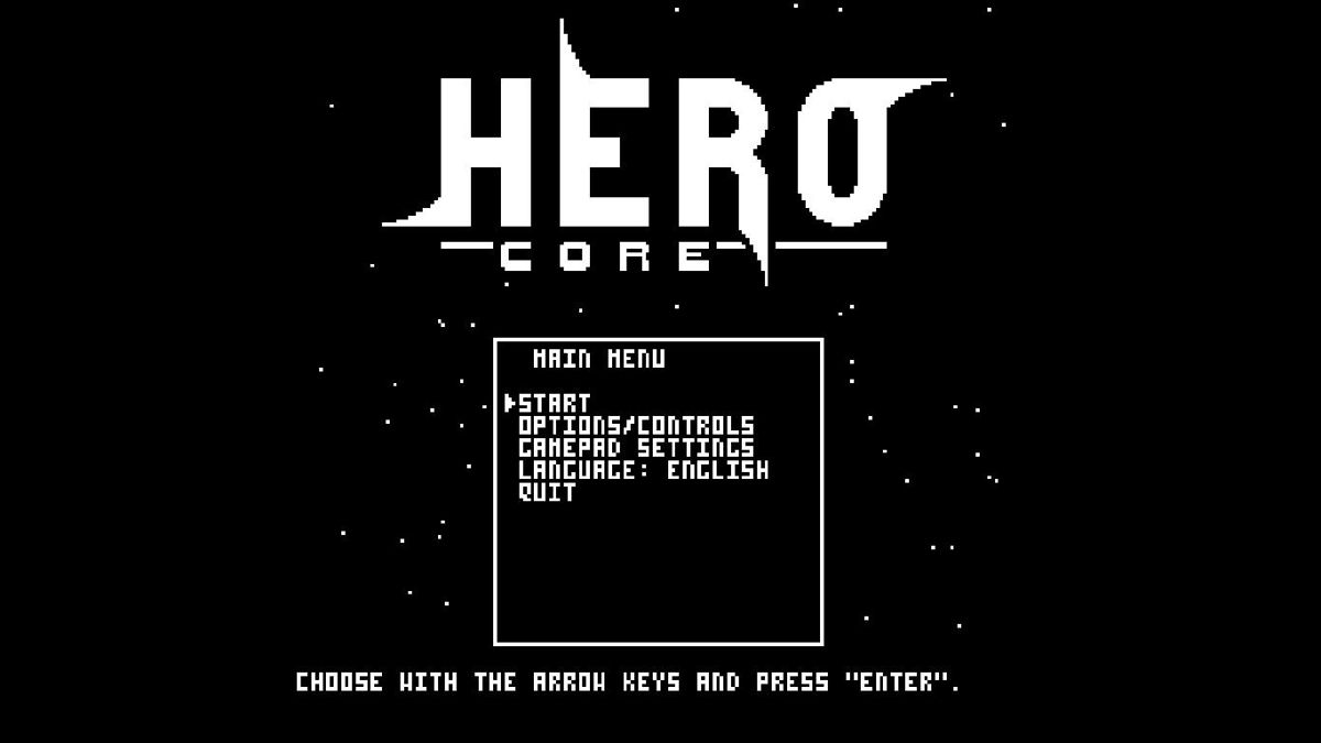 Title screen