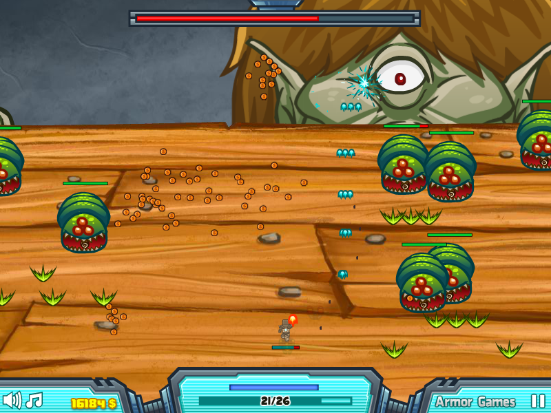 Epic Boss Fighter 2 (Browser) screenshot: Cyclops