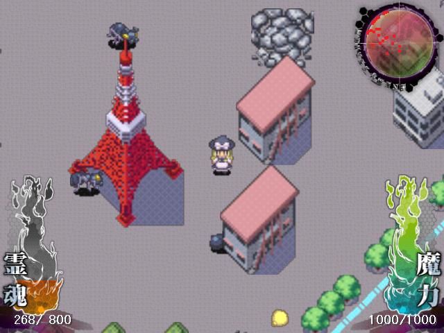 Touhou Defense Force (Windows) screenshot: Tower