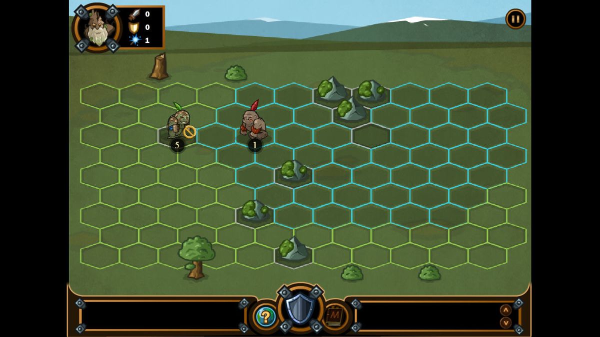 Beasts Battle (Browser) screenshot: First battle