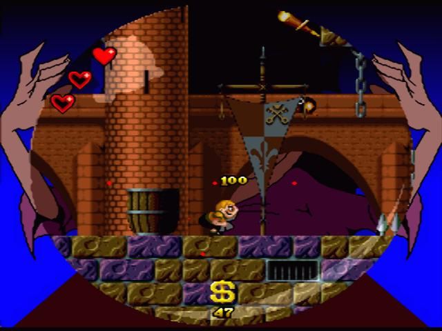 Screenshot of The Addams Family: Pugsley's Scavenger Hunt (SNES, 1993 ...