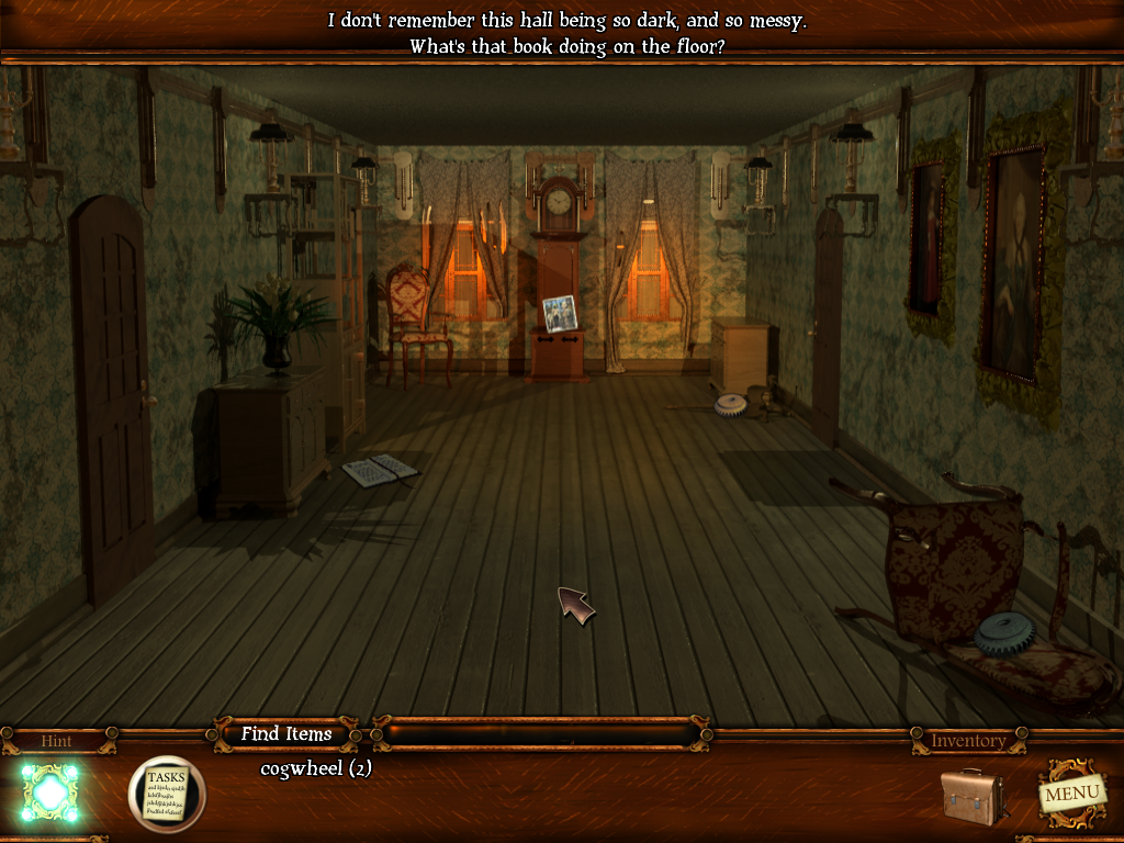 Tales from the Dragon Mountain: The Strix (Windows) screenshot: In the front hall