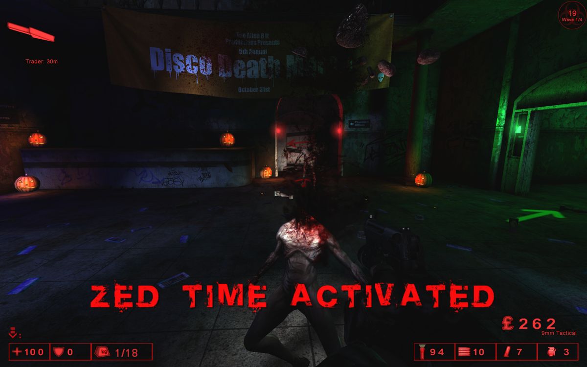 Killing Floor (Windows) screenshot: ZED Time!