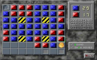 Assimilation (DOS) screenshot: The bomb explosion animation