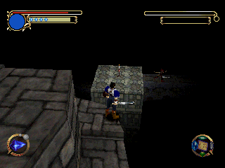 Brightis (PlayStation) screenshot: Exploring the sixth dungeon