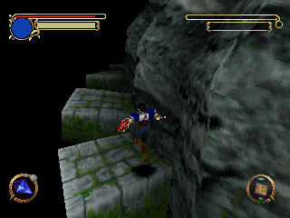 Brightis (PlayStation) screenshot: Exploring more of the overworld