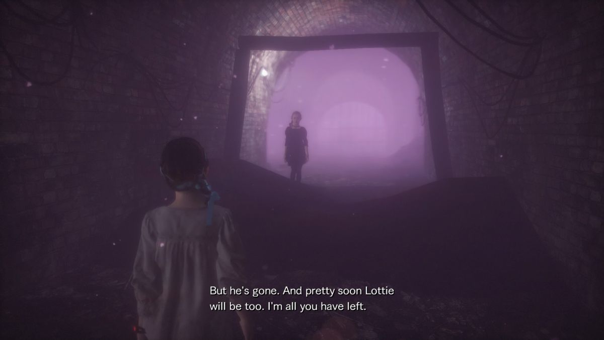 Resident Evil: Revelations 2 - Extra Episode 2: Little Miss (PlayStation 4) screenshot: In the tunnels