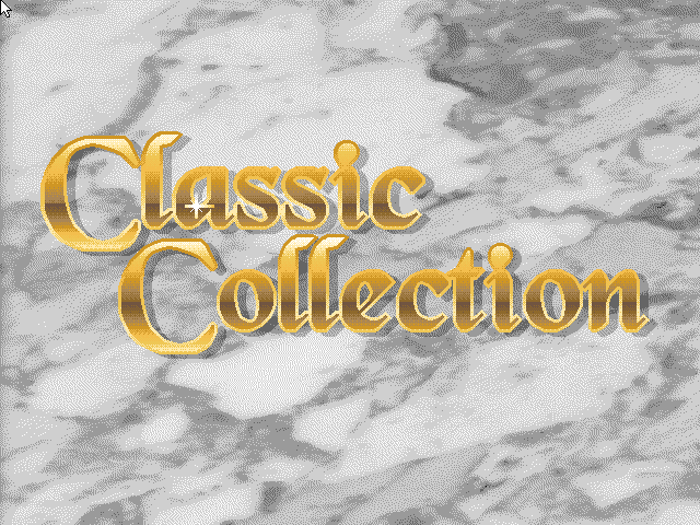 Classic Collection: Adventure/Fantasy (DOS) screenshot: Title screen