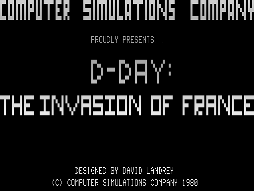 d-day-the-invasion-of-france-1980-mobygames