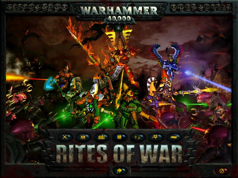 Warhammer 40,000: Rites of War (Windows) screenshot: Main menu