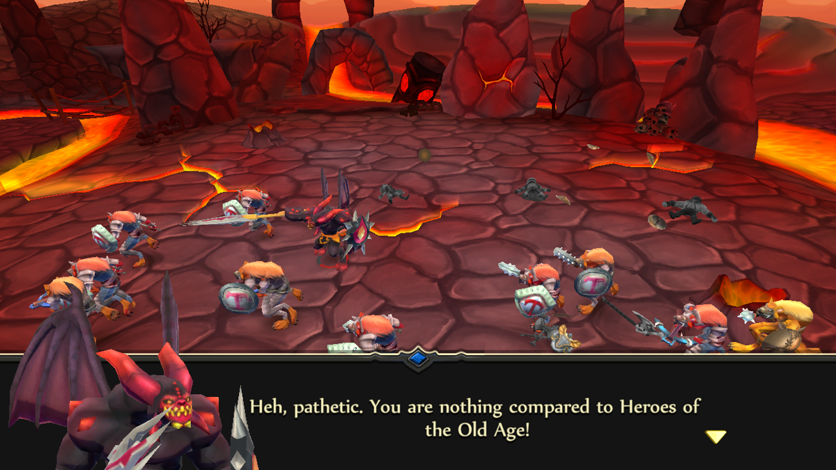 Party of Heroes (Browser) screenshot: Asmodeos after he slaughtered al my heroes