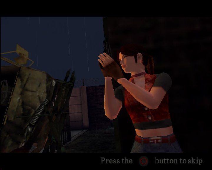 Resident Evil: Survivor 2 - Code: Veronica (PlayStation 2) screenshot: Claire Redfield