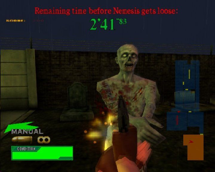 Screenshot of Resident Evil Survivor 2 Code Veronica (PlayStation 2, 2001) MobyGames