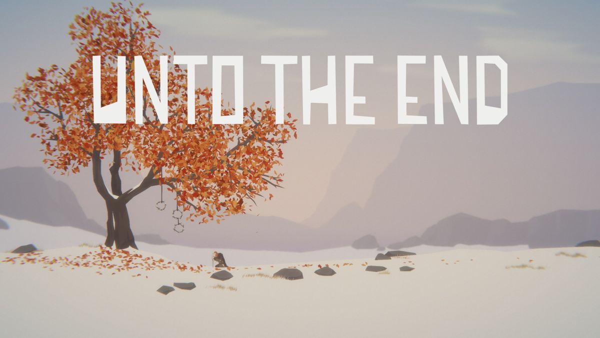 Unto the End (Windows) screenshot: Title screen
