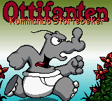 Ottifanten: Kommando Störtebeker (Game Boy Color) screenshot: Title screen