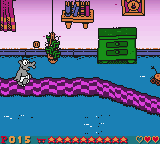 Ottifanten: Kommando Störtebeker (Game Boy Color) screenshot: World 1