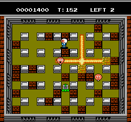 Bomberman II (NES) screenshot: Ka-BOOM!