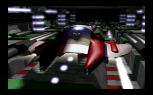 Cyberwar (PC-98) screenshot: The beginning of Cyberboogie.