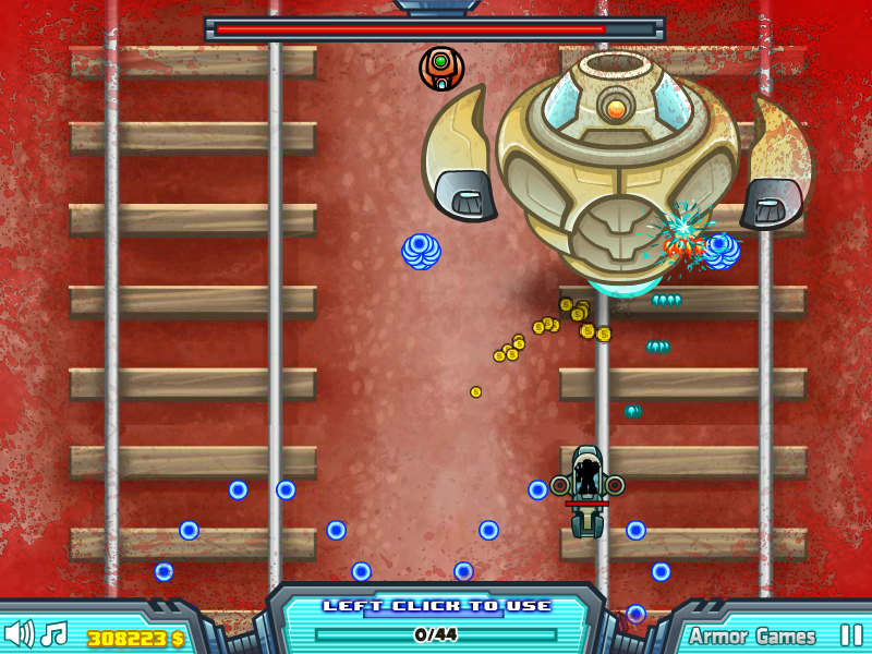 Epic Boss Fighter 2 (Browser) screenshot: Droid boss