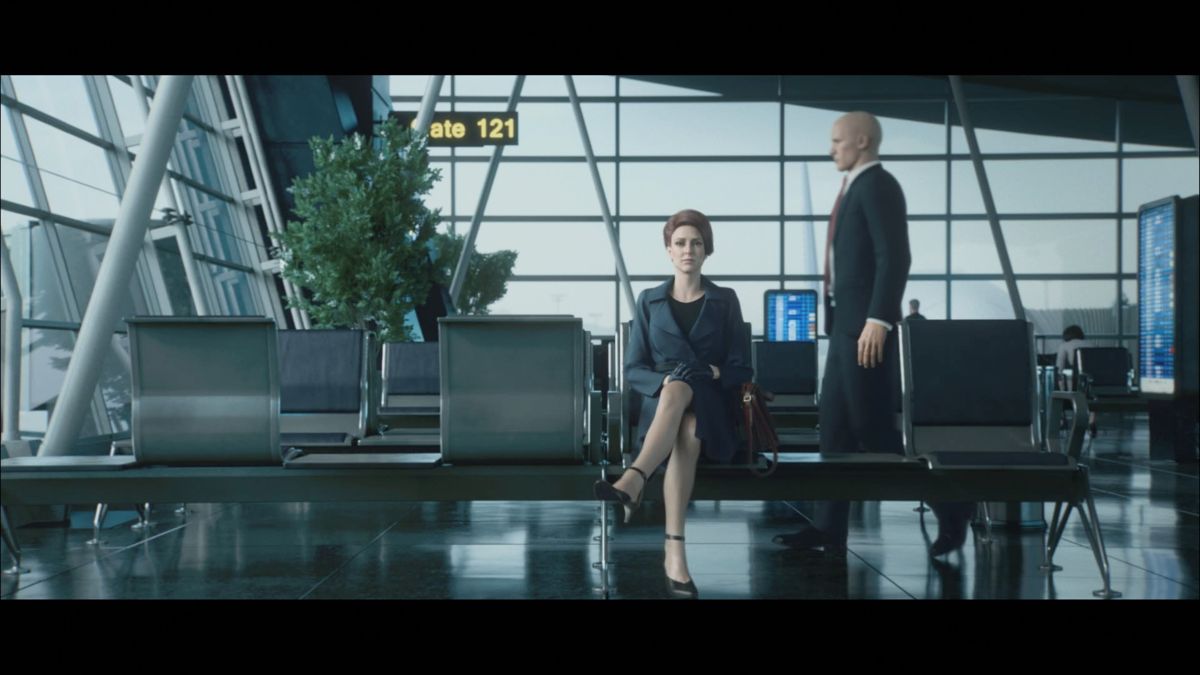 Hitman: The Complete First Season (PlayStation 4) screenshot: Episode 4: Inconspicuous chit-chat