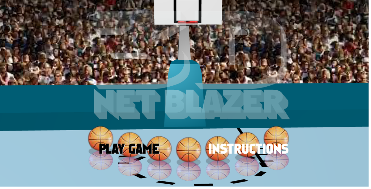 3D Net Blazer (Browser) screenshot: Title screen