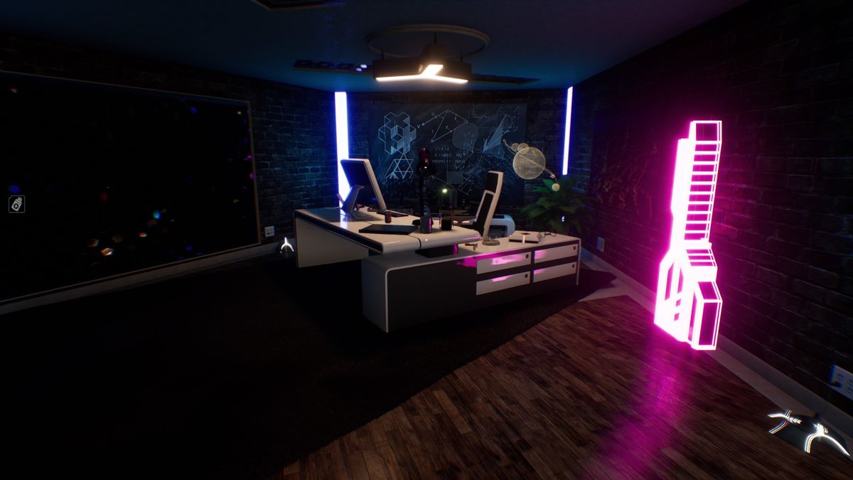 Elea: Episode 1 (PlayStation 4) screenshot: Ethan's workroom