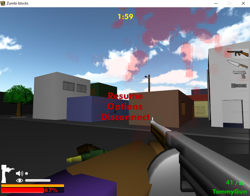 Screenshot of ZumbiBlocks (Windows, 2013) MobyGames