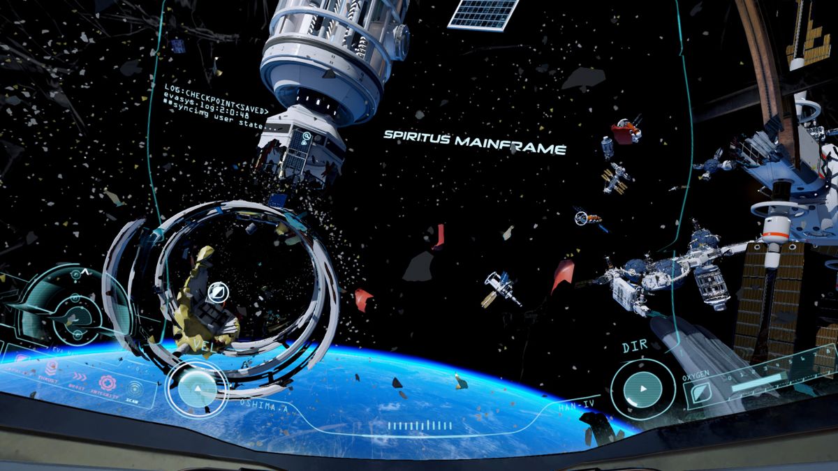 ADR1FT (PlayStation 4) screenshot: Reached Spiritus mainframe