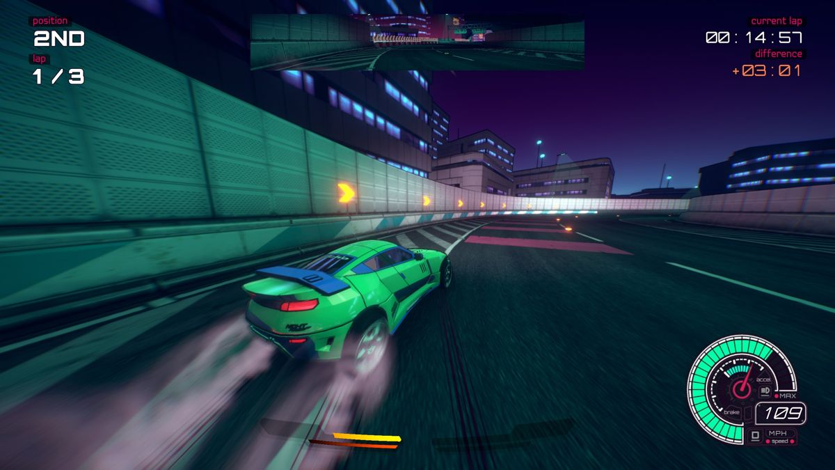 Screenshot of Inertial Drift (Windows, 2020) - MobyGames