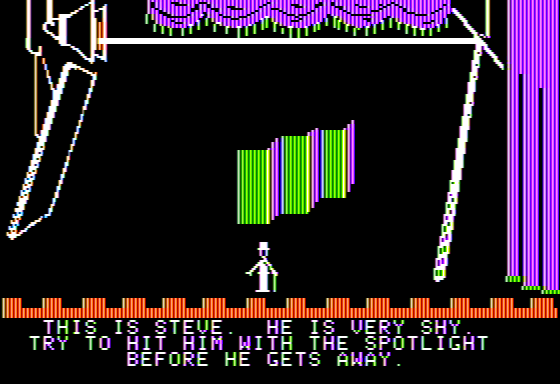 Spotlight (Apple II) screenshot: Spotlight