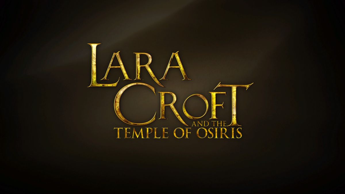 Lara Croft and the Temple of Osiris (PlayStation 4) screenshot: Splash screen