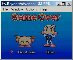 Bomberman Tournament (Game Boy Advance) screenshot: In this game, death is right around the corner.