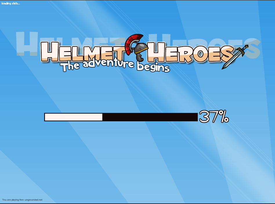 Helmet Heroes (Browser) screenshot: Loading screen