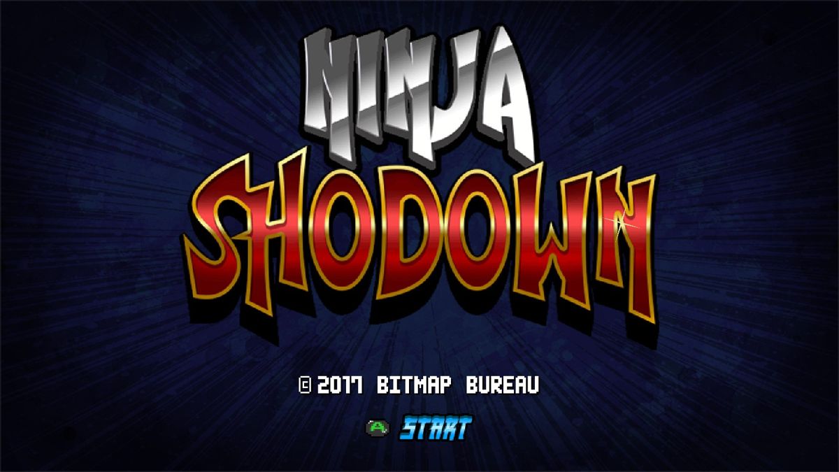 Ninja Shodown (Windows) screenshot: Main menu