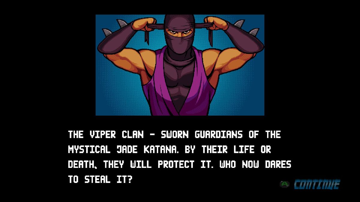 Ninja Shodown (Windows) screenshot: Story