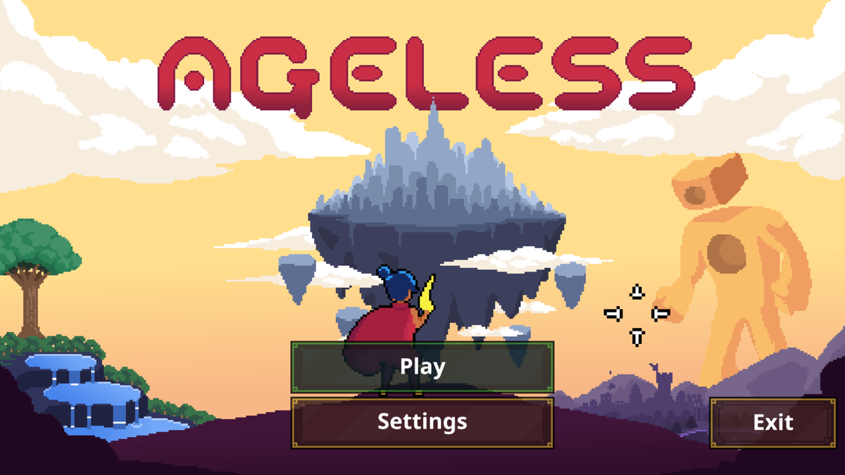 Ageless (Windows) screenshot: Main menu