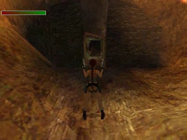 Tomb Raider: Chronicles (Windows) screenshot: Guns in my hands