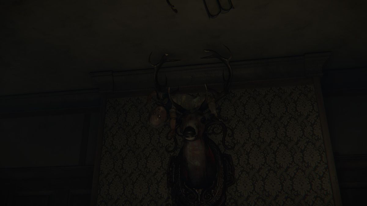 Layers of Fear (Windows) screenshot: Some twisted imagery right there.