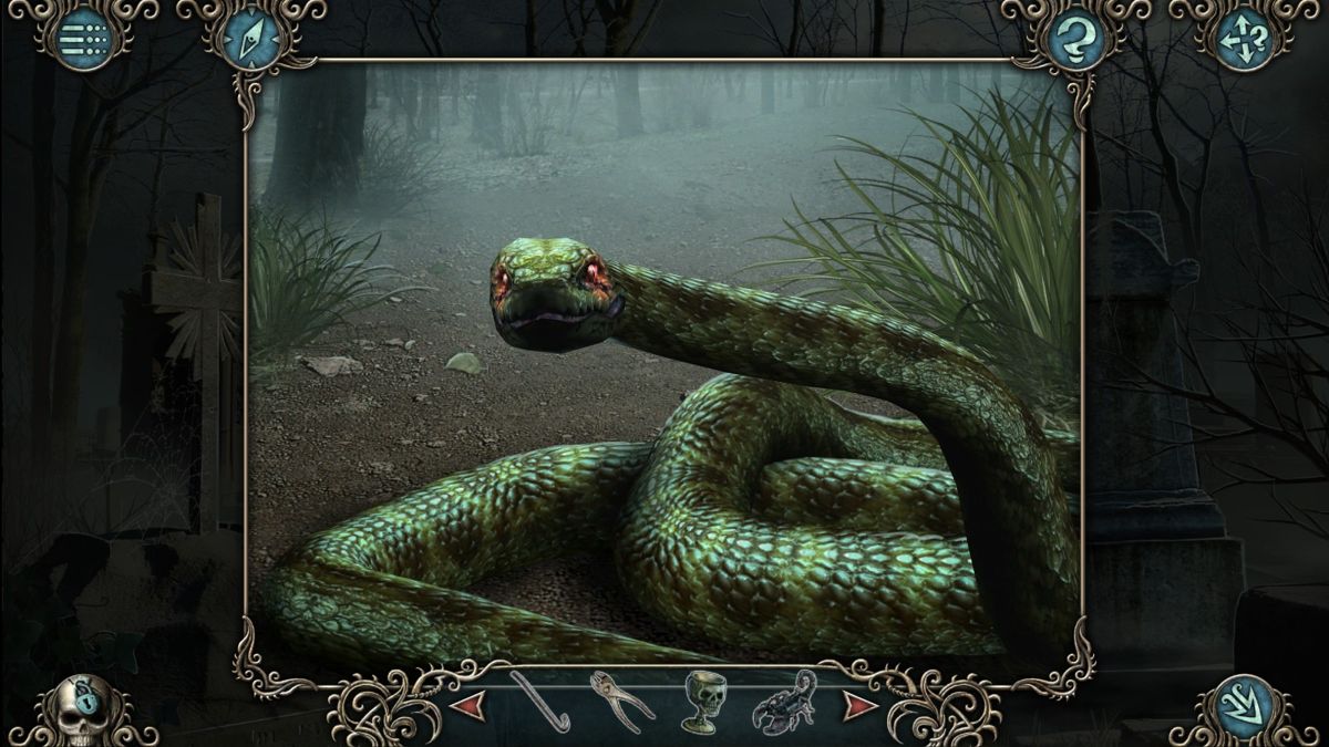 Cursed (Windows) screenshot: Snake