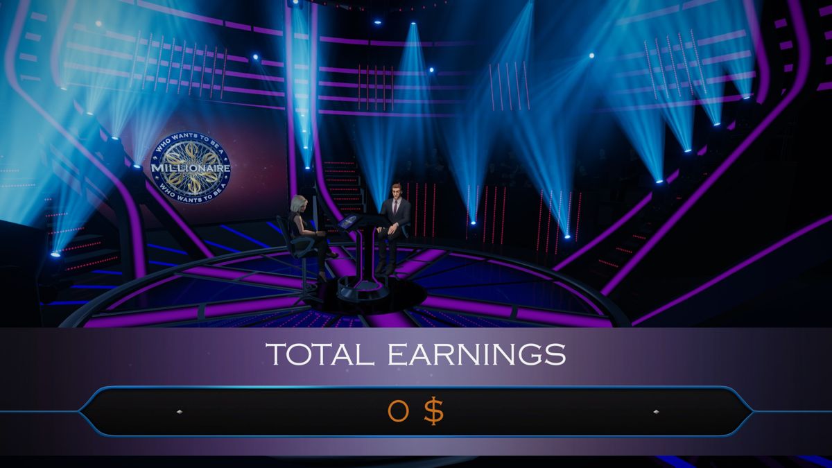 Who Wants to Be a Millionaire (Windows) screenshot: Total earnings