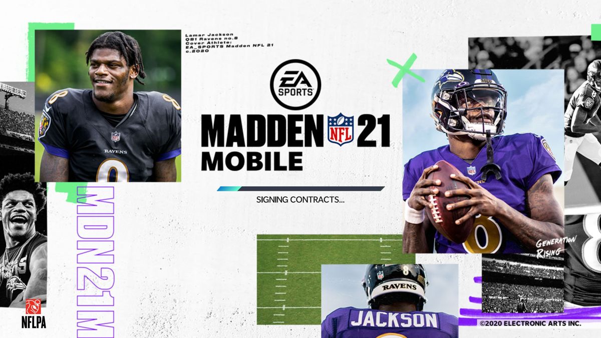 Madden NFL 21 Mobile (Android) screenshot: Loading screen