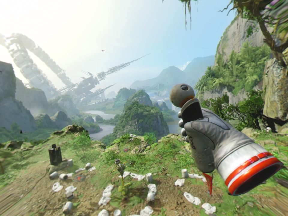 Robinson: The Journey (PlayStation 4) screenshot: Heading outside