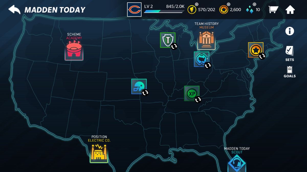 Madden NFL 21 Mobile (Android) screenshot: Madden Today challenges