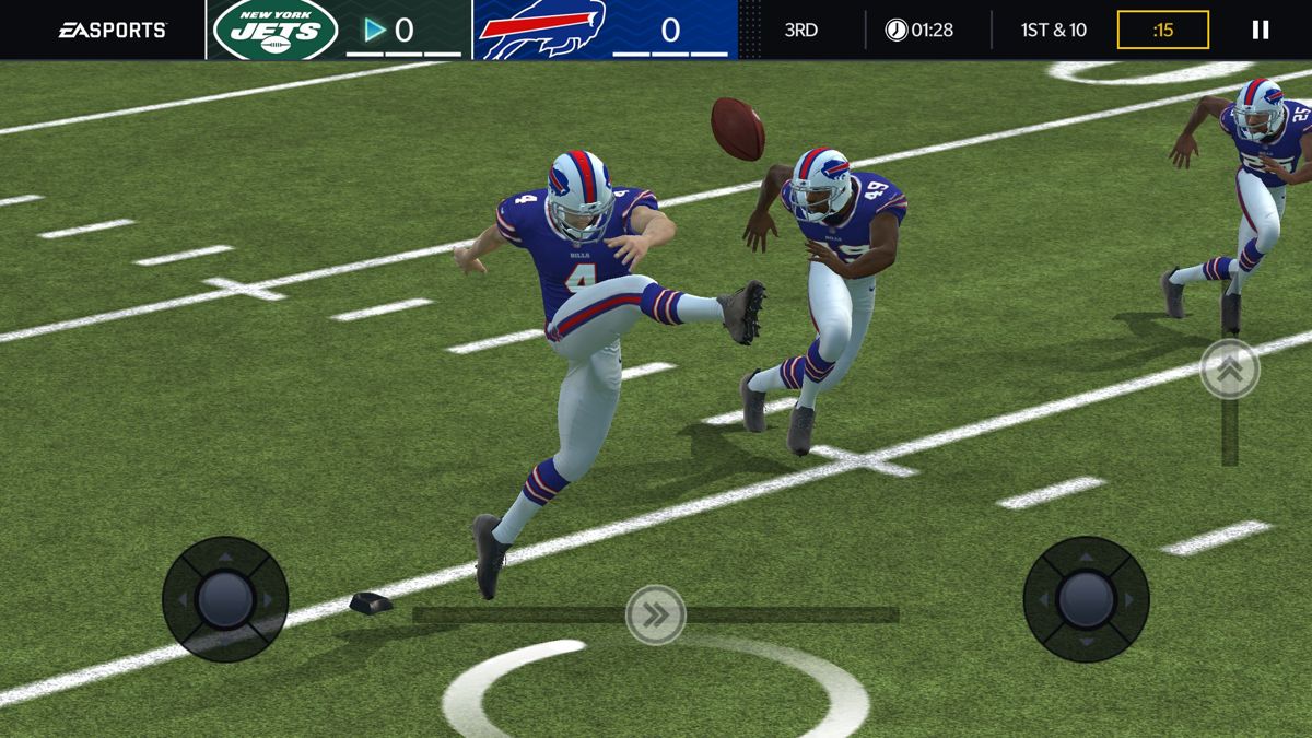 Madden NFL 21 Mobile (Android) screenshot: Instant replay