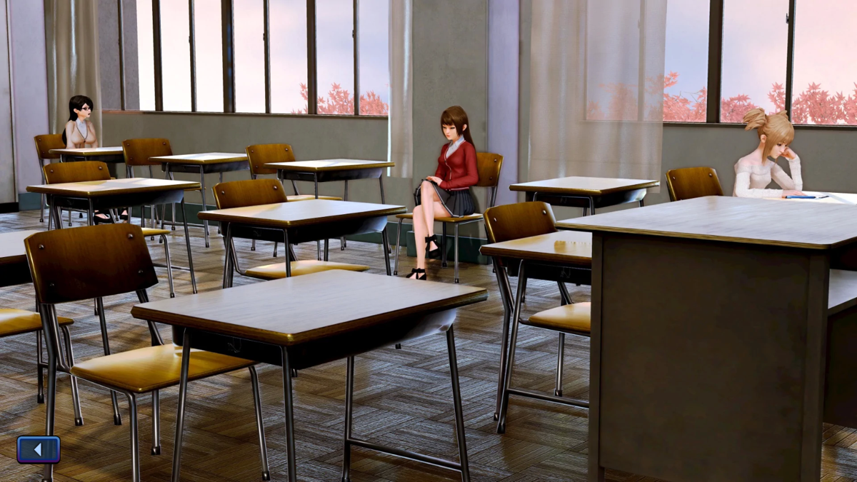 Harem Hotel (Windows) screenshot: School